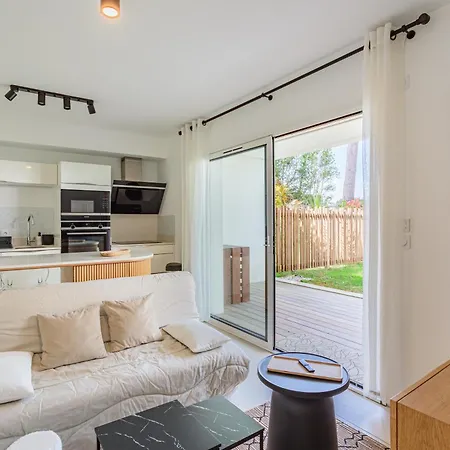 Apartment Karukera Bel Avec Jardin Au Coeur De Chiberta *